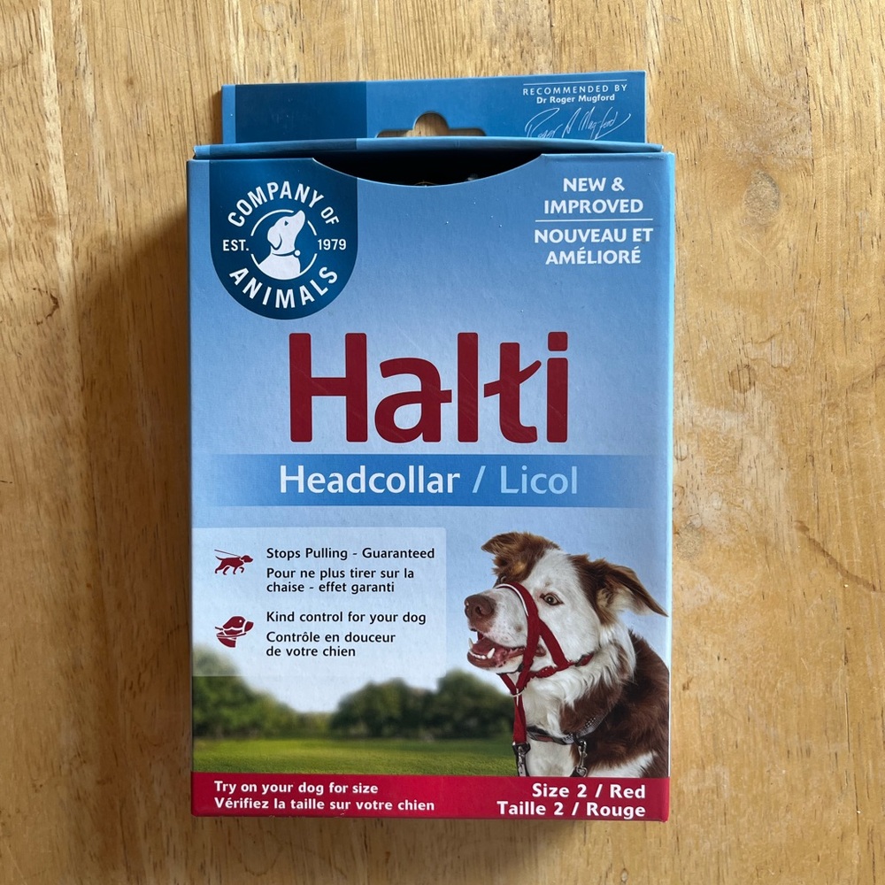 Halti - dog head collar